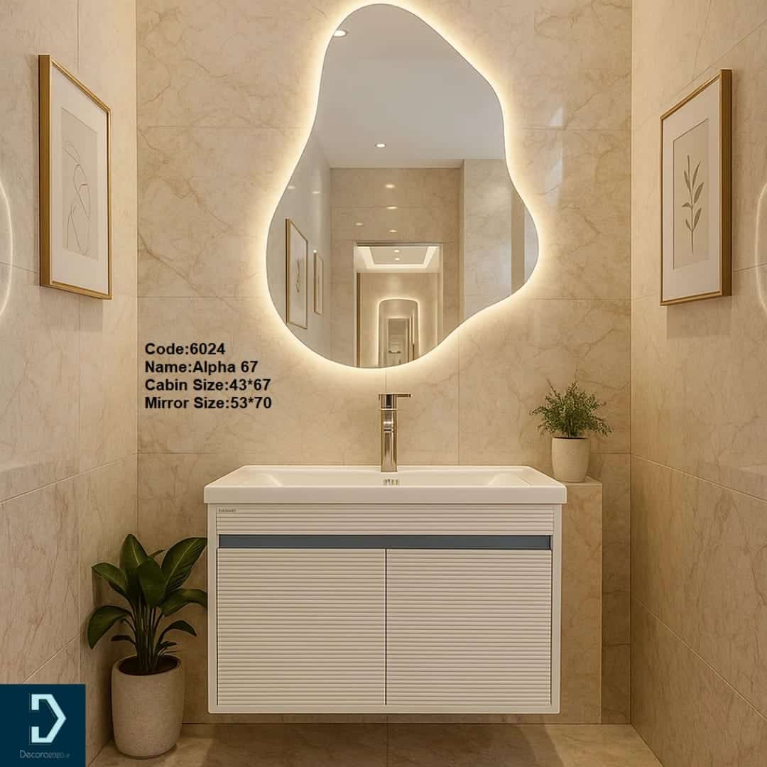 روشویی کابینتی مدل آلفا67